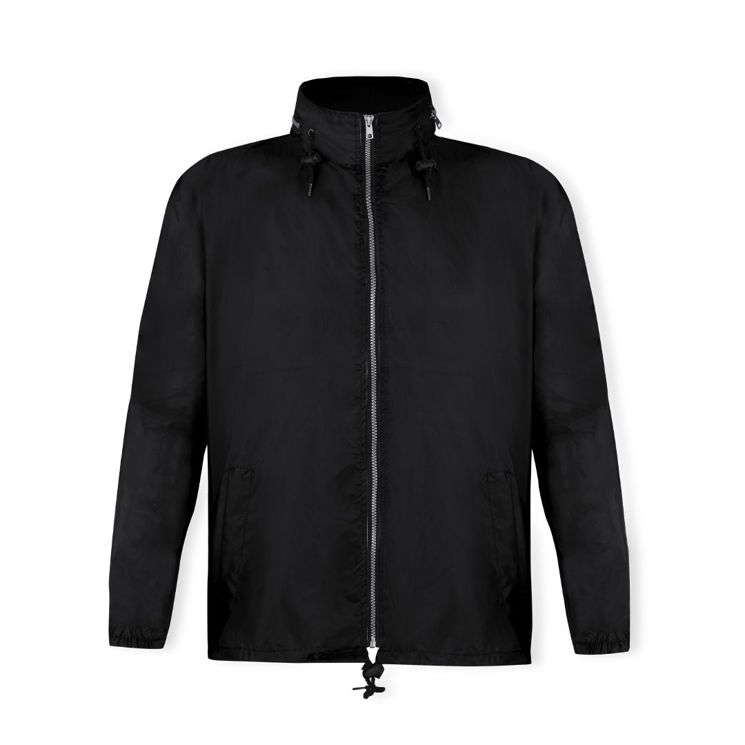 Garu regenjas - unisex - polyester-Zwart