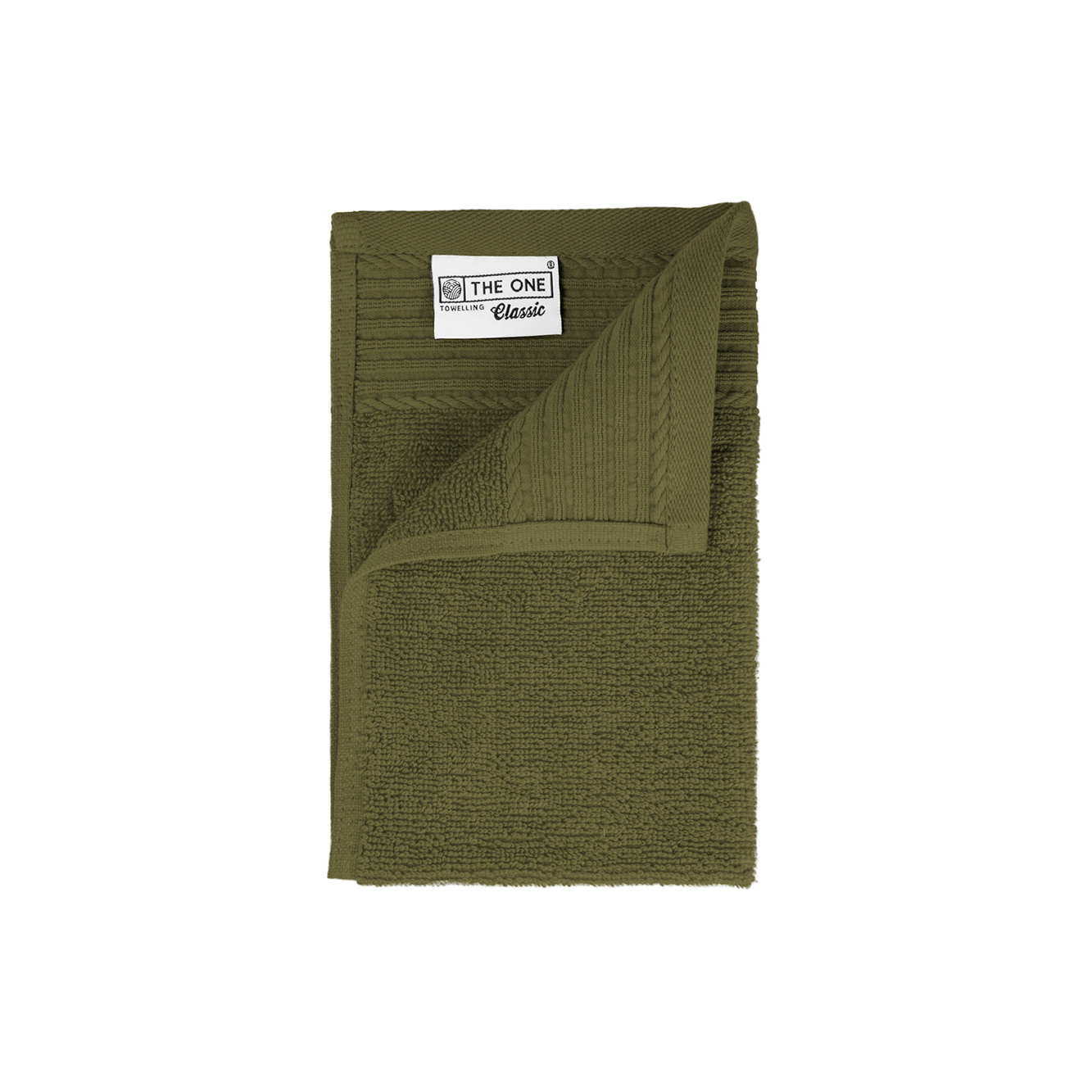 Gastendoek 30 x 50 cm-Olive green