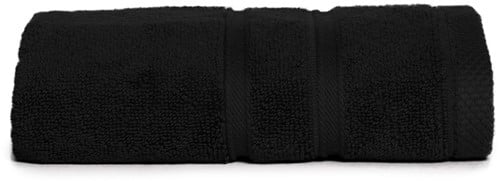 Gastendoek ultra deluxe 40 x 60 cm-Black / white