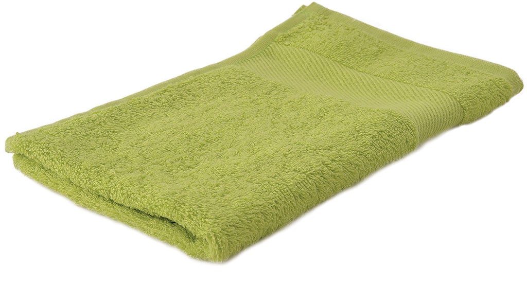 Gastendoekje-Groen, #c6e446-Borduring