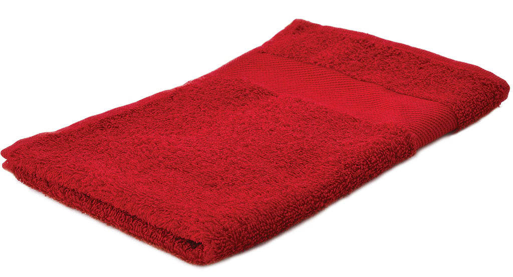 Gastendoekje-Rood, #e32120-Borduring
