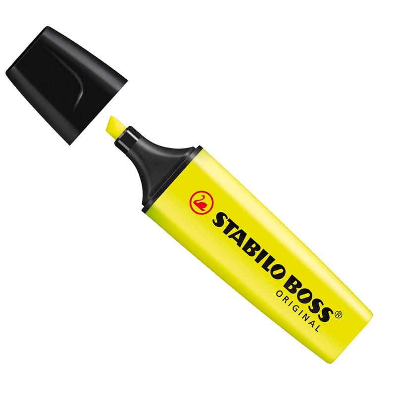 Stabilo Boss Original-1 kleur-Geel
