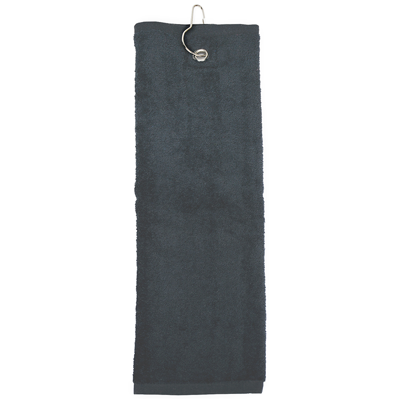 Golf handdoek 40 x 50 cm-Antraciet