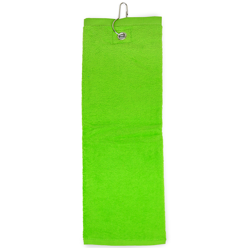 Golf handdoek 40 x 50 cm-Lime