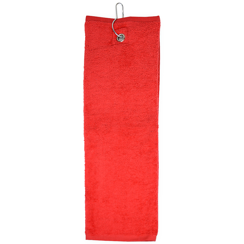 Golf handdoek 40 x 50 cm-Rood