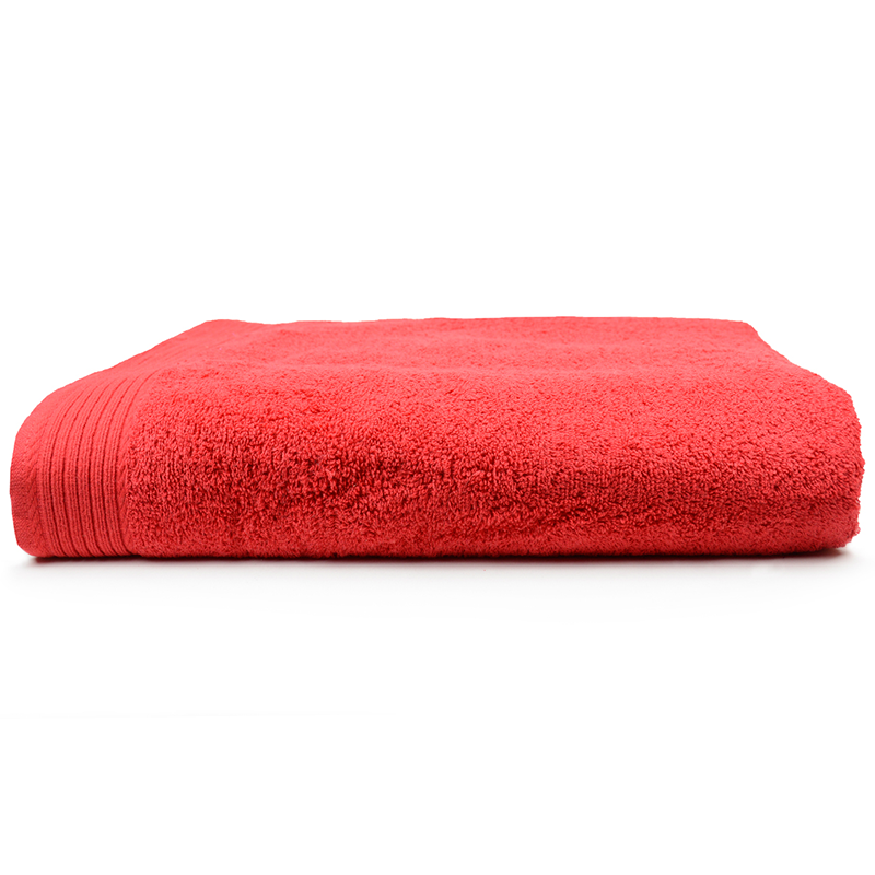 Handdoek 100 x 180 cm-Rood