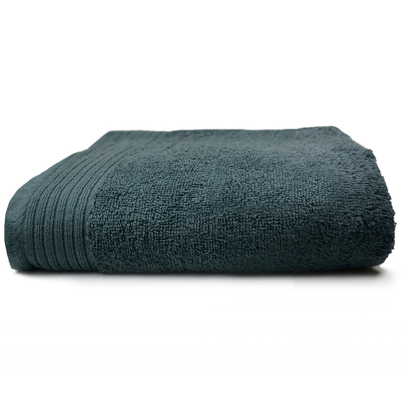 Handdoek deluxe 50 x 100 cm-Antraciet