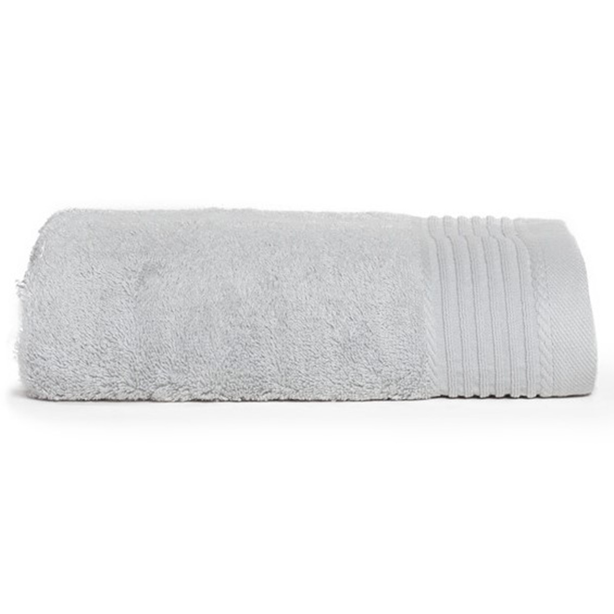 Handdoek deluxe 60 x 110 cm-Silver grey