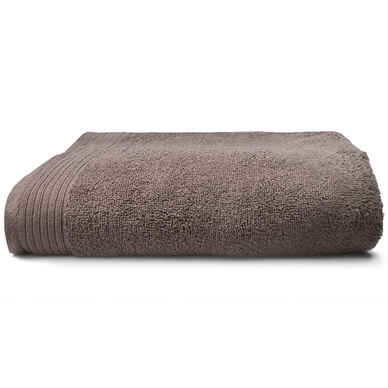 Handdoek deluxe 60 x 110 cm-Taupe