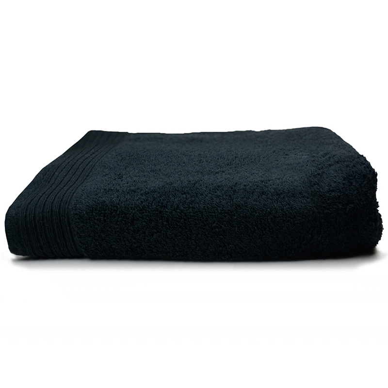 Handdoek deluxe 60 x 110 cm-Zwart