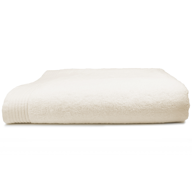 Handdoek deluxe 70 x 140 cm-Ivoor