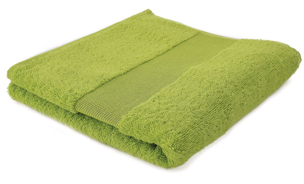Handdoek Original-Borduring-Groen, #c6e446