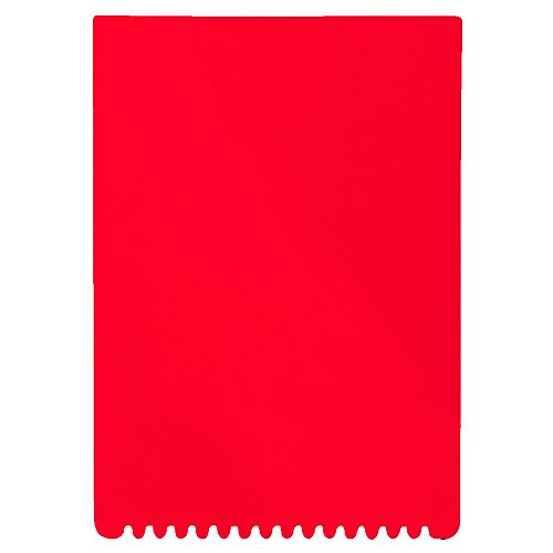 IJskrabber Rechthoek-Rood, #ba1d0e-Fotoprint