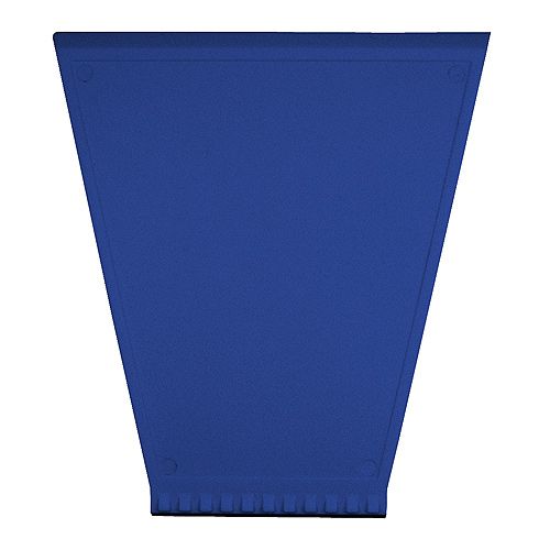 Ijskrabber Trapeze-Blauw, #214ece-Fotoprint