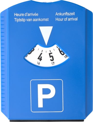 Ijskrabber/parkeerkaart-Kobaltblauw