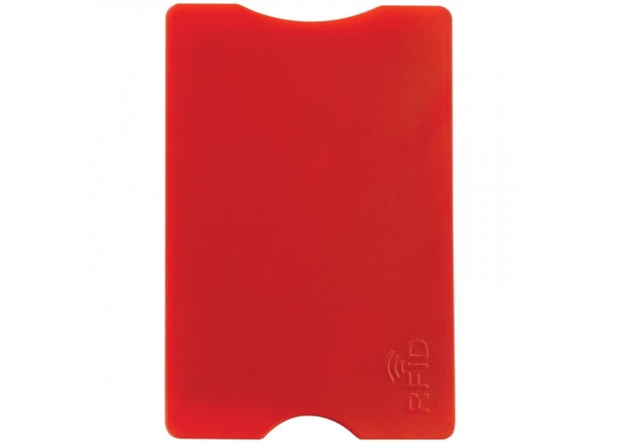 Kaarthouder Hard Anti-Skimming-Rood
