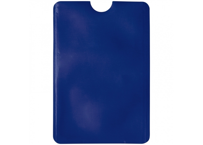 Kaarthouder Soft Anti-Skimming-Donker blauw