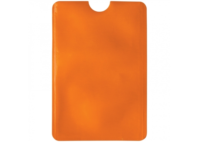 Kaarthouder Soft Anti-Skimming-Oranje