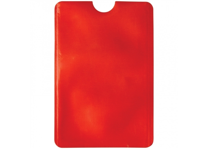 Kaarthouder Soft Anti-Skimming-Rood