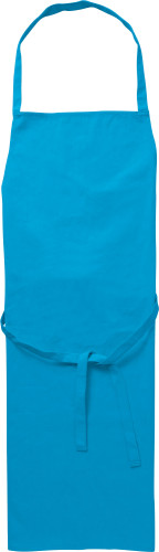 Katoenen (180gr/m²) keukenschort-Lichtblauw