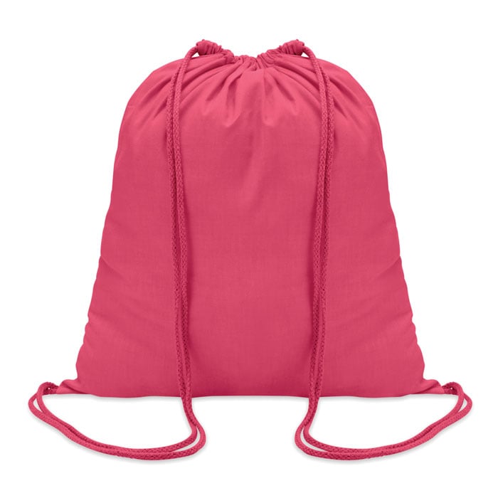 Katoenen rugzak-Fuchsia