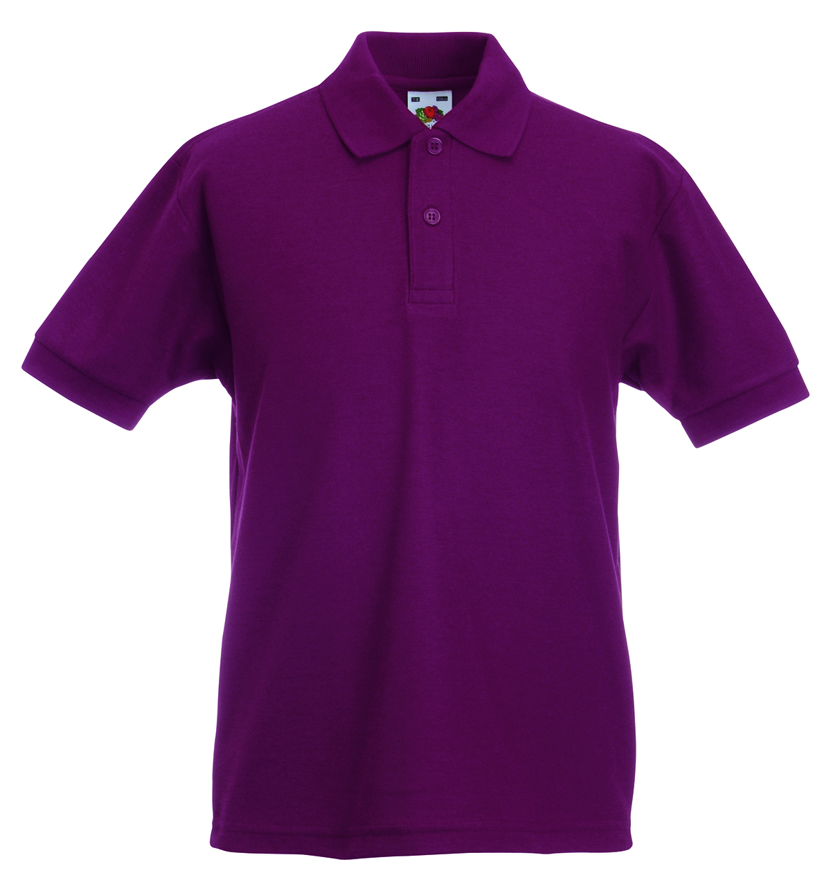 Kids 65/35 Polo-Burgundy