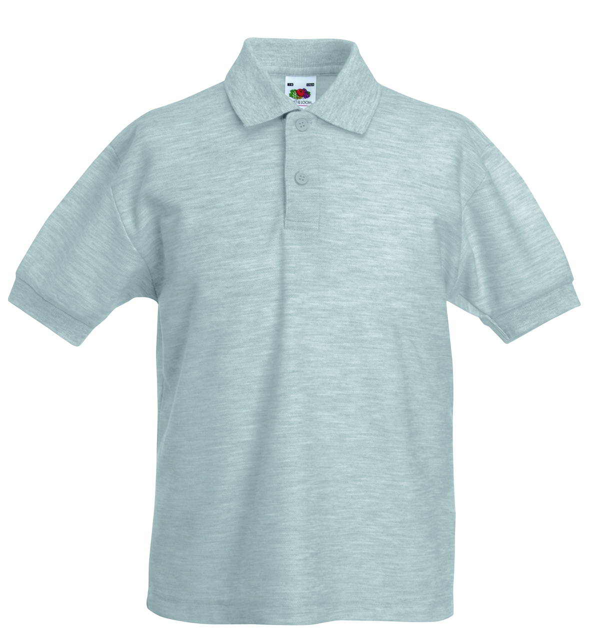 Kids 65/35 Polo-Heater grey