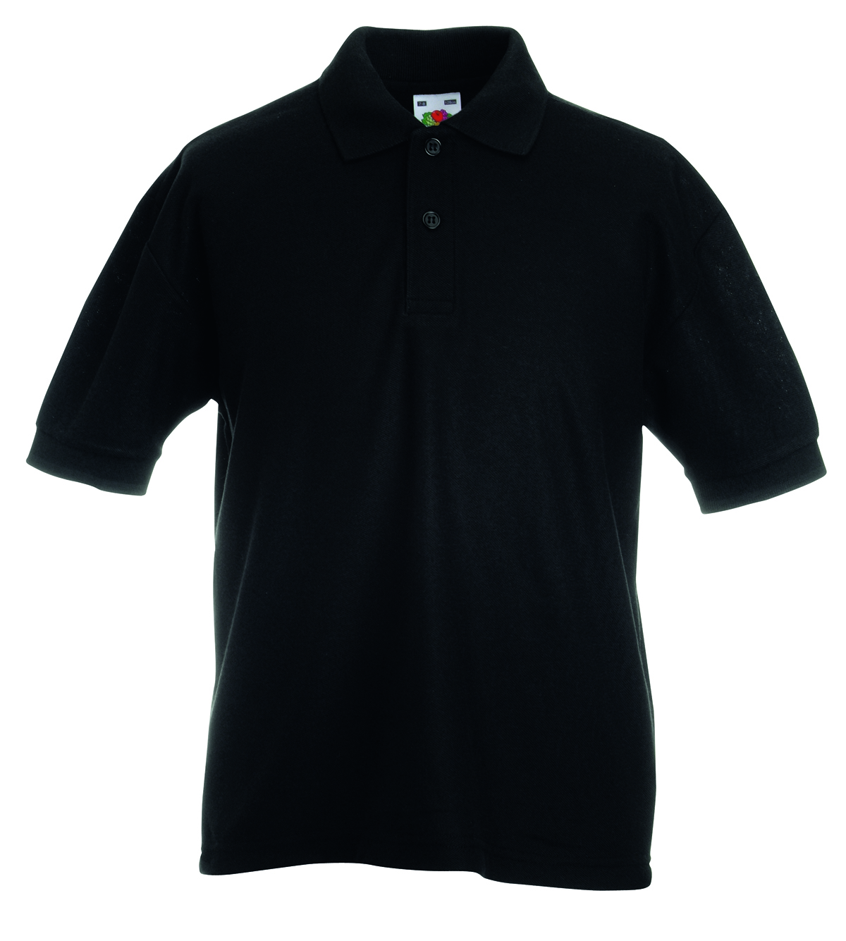 Kids 65/35 Polo-Zwart