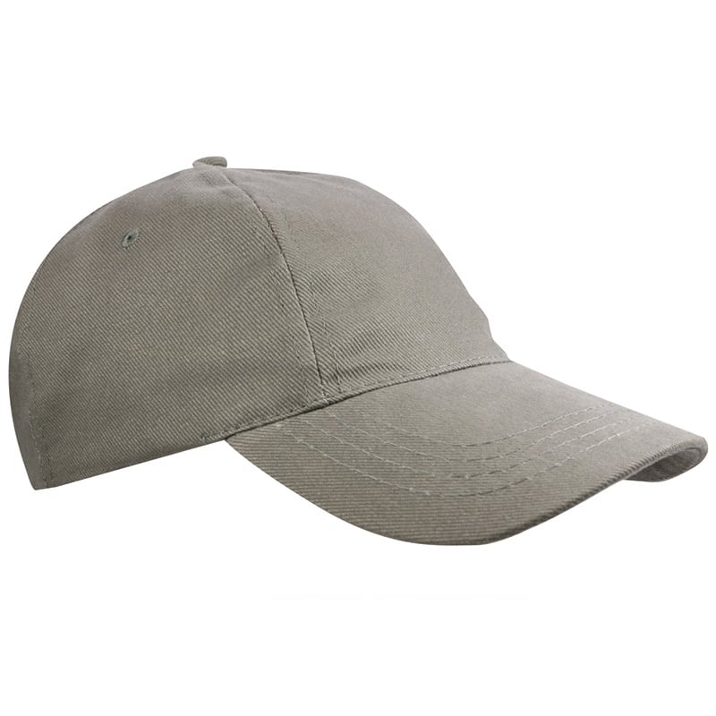 Kids Brushed Cap-Grijs, #bac7c0-1 kleur