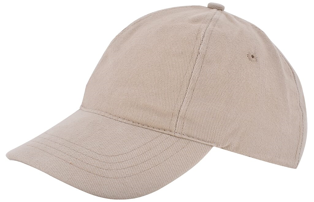 Kids Brushed Cap-Naturel