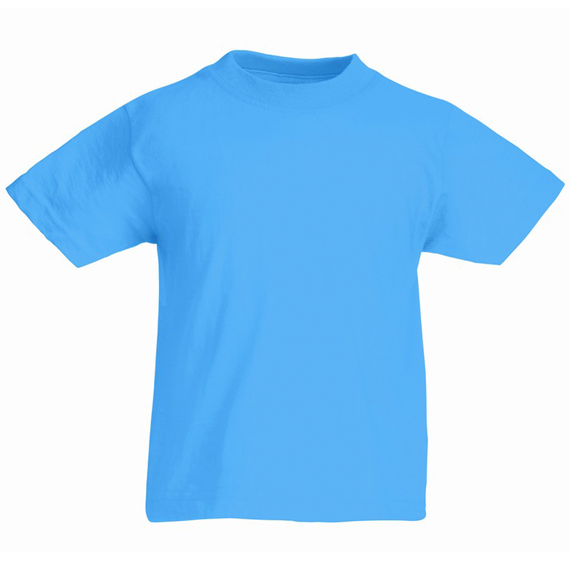 Kids Valueweight T-Azure blue
