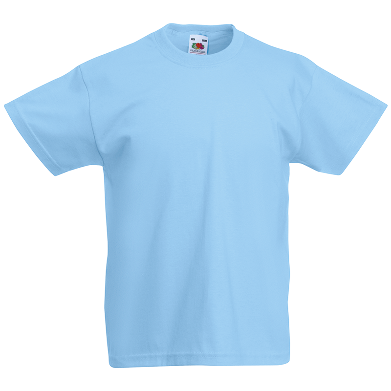 Kids Valueweight T-New sky blue