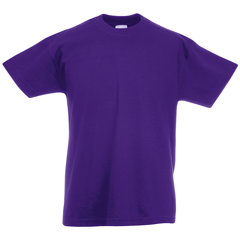 Kids Valueweight T-Paars