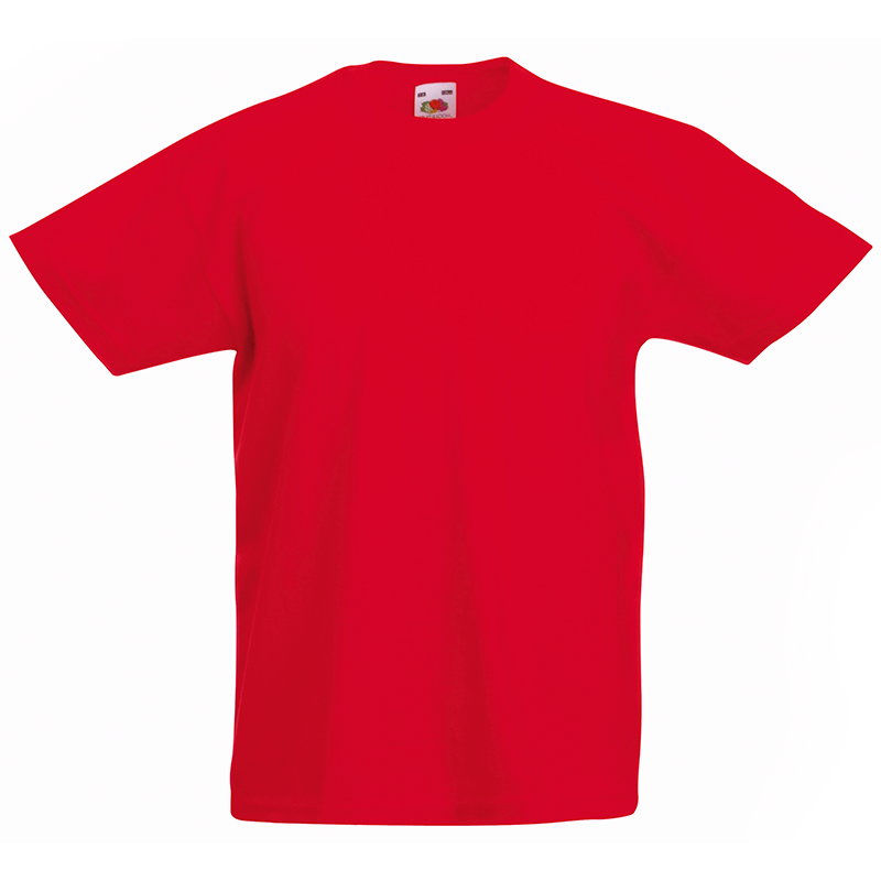 Kids Valueweight T-Rood