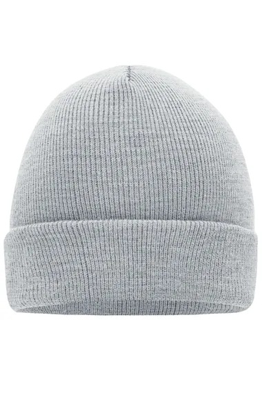 Knitted Cap-Lichtgrijs-melange