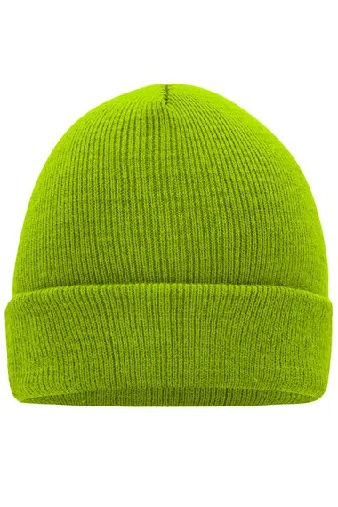 Knitted Cap-Lime