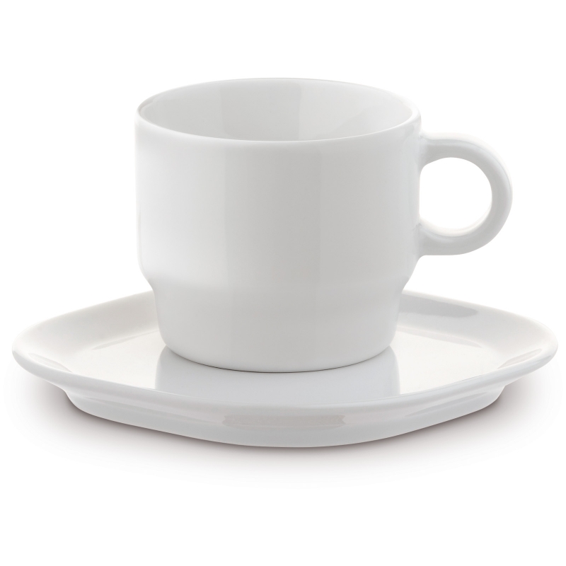 Kop & schotel Satellite 180ml-Wit
