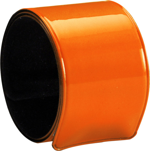 Krinkel armband-Oranje-Zonder opdruk