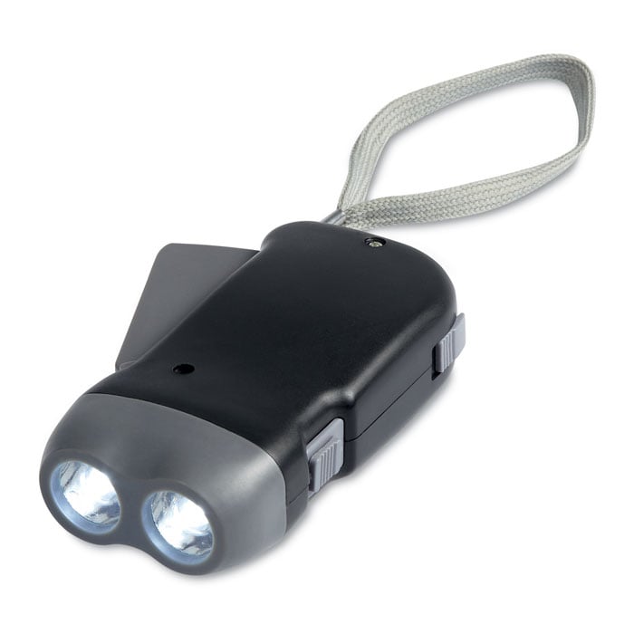 LED zaklamp-Zwart-Zonder opdruk