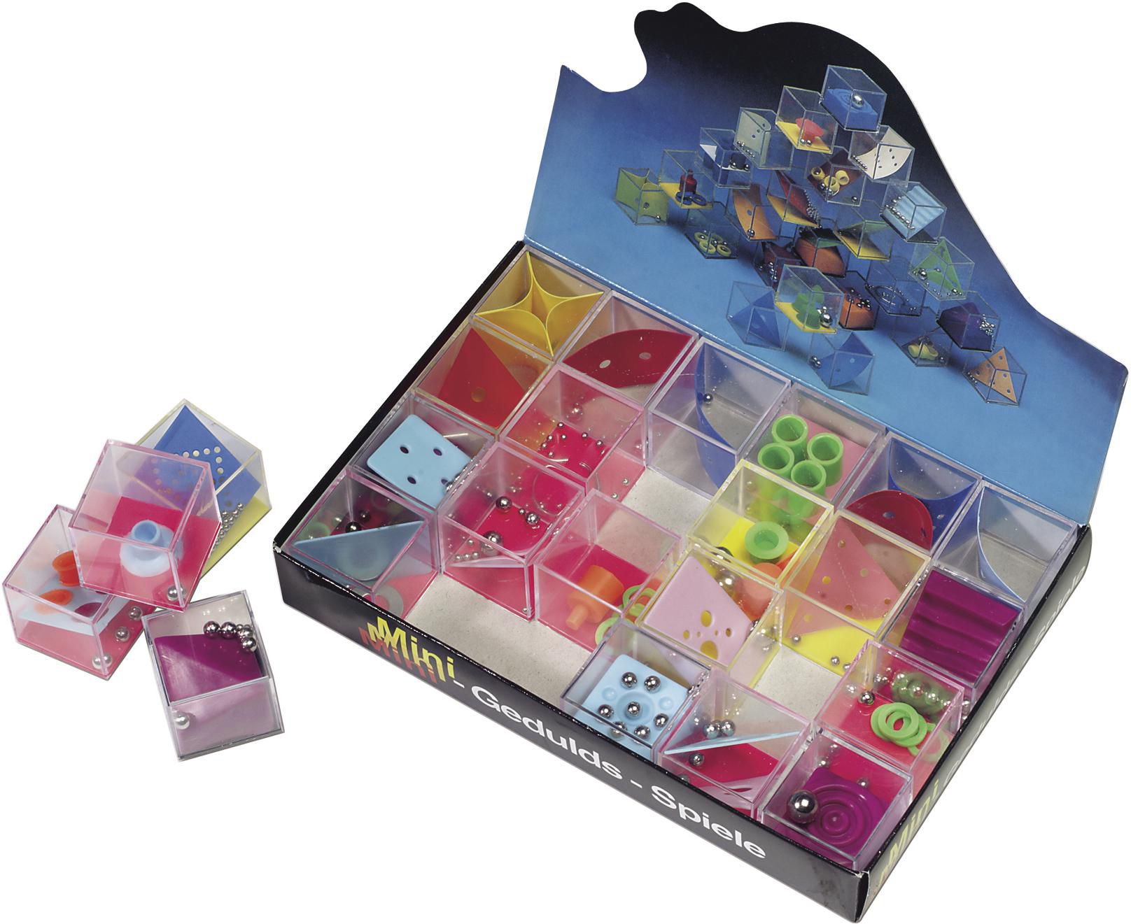 Geduldspelletjes in presentatiebox-Custom/multicolor