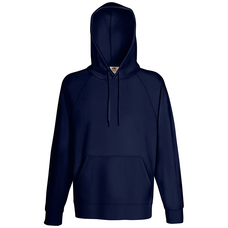 Lightweight Hooded Sweat-Deep navy