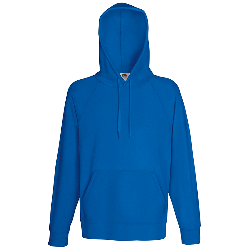 Lightweight Hooded Sweat-Royal blue