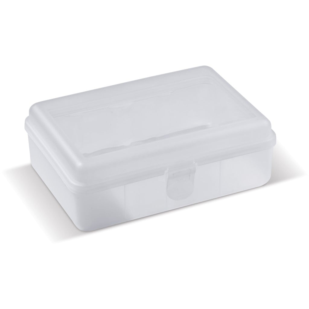 Lunchbox-Transparant wit