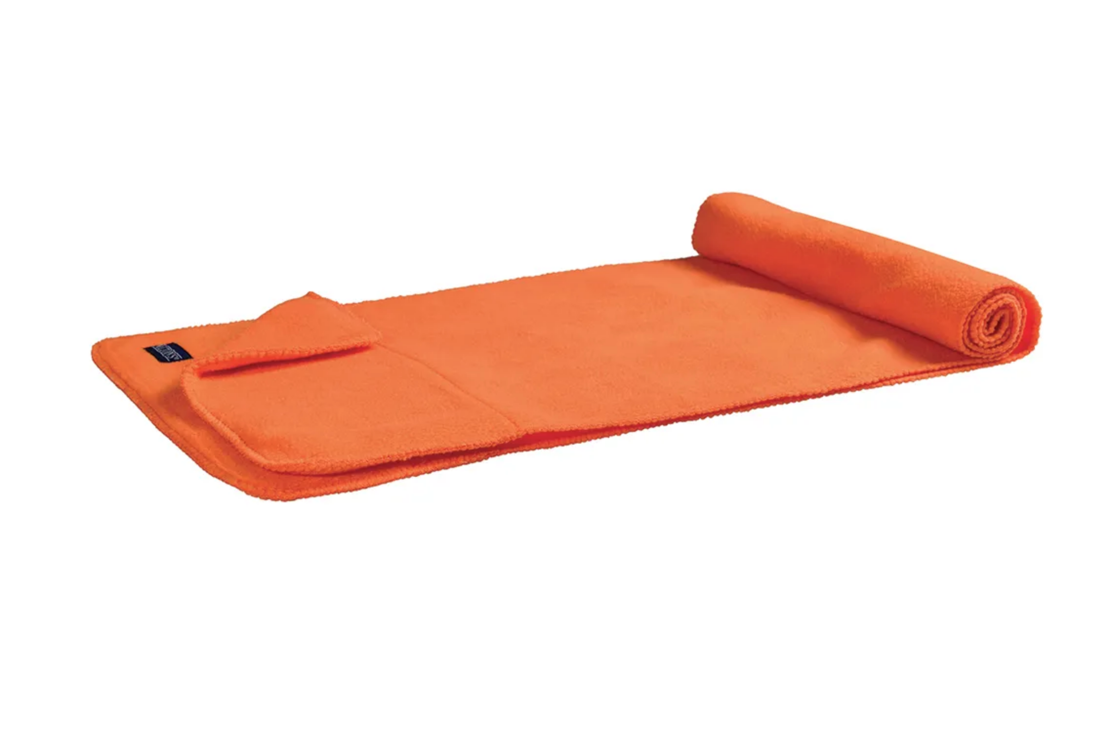 Luxe fleece sjaal-Oranje