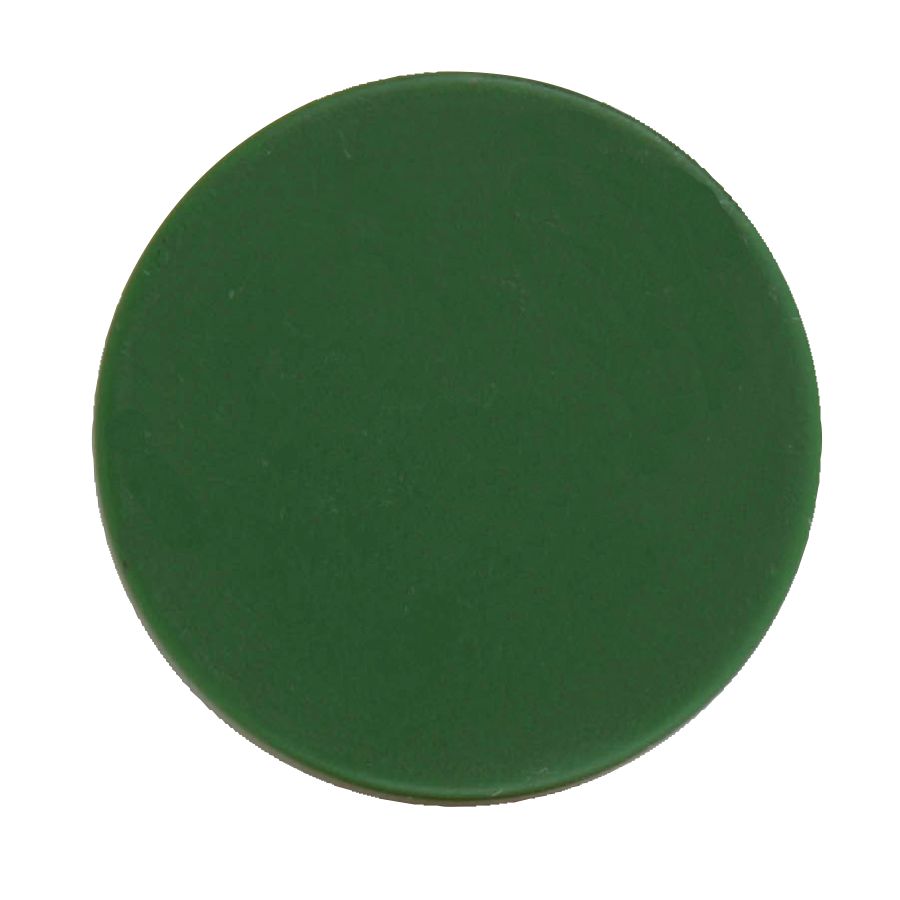 Magneet 40 mm-Donkergroen-Zonder opdruk
