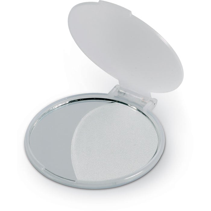 Make-up spiegel trendy-Transparant wit-Zonder opdruk