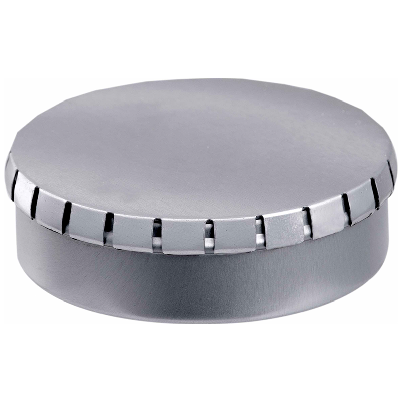 Maxi clic clac blik pepermunt-Zilver