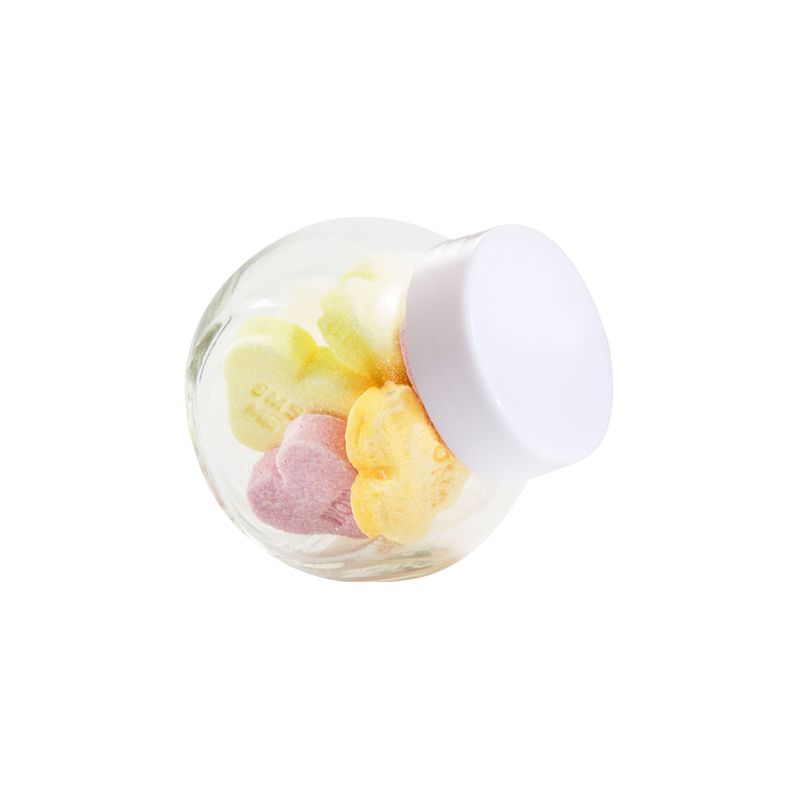 Micro glazen potje 50ml-Wit