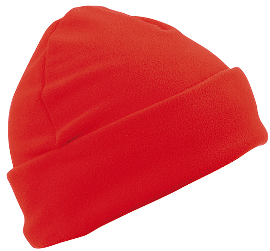 Microfleece Cap-Rood