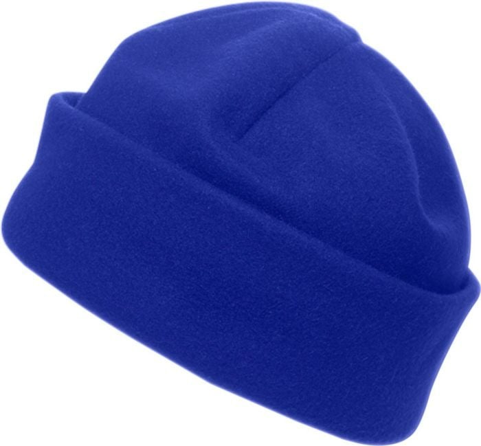 Muts van fleece-Kobaltblauw